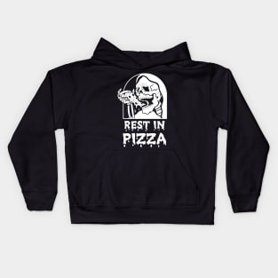 Rest In Pizza Kids Hoodie